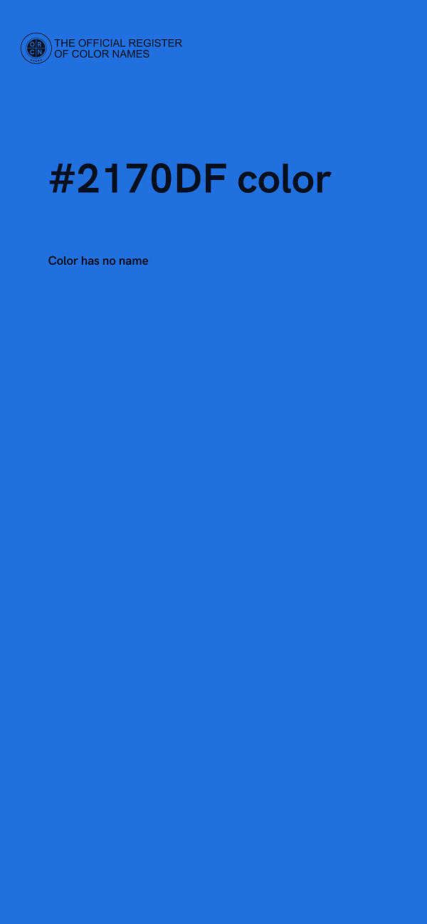 #2170DF color image