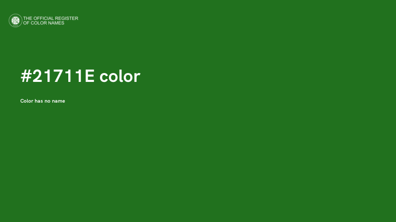 #21711E color image