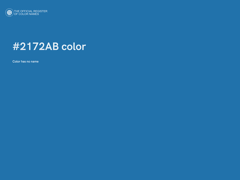 #2172AB color image