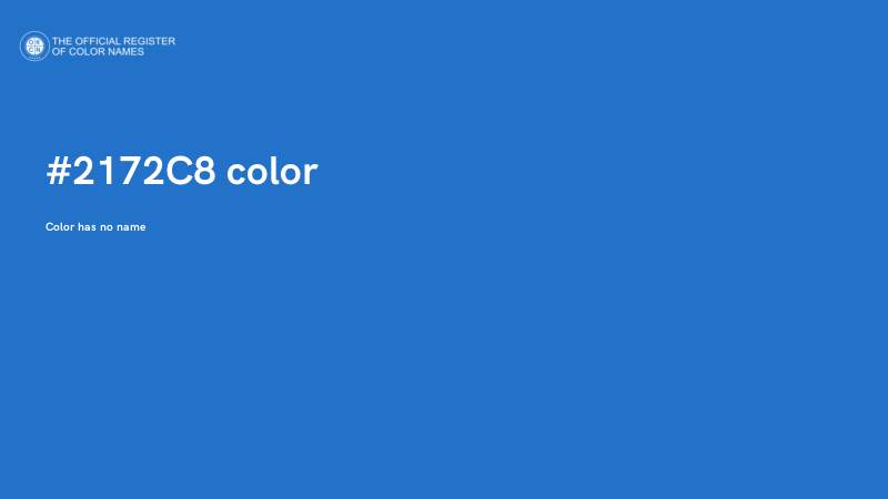 #2172C8 color image