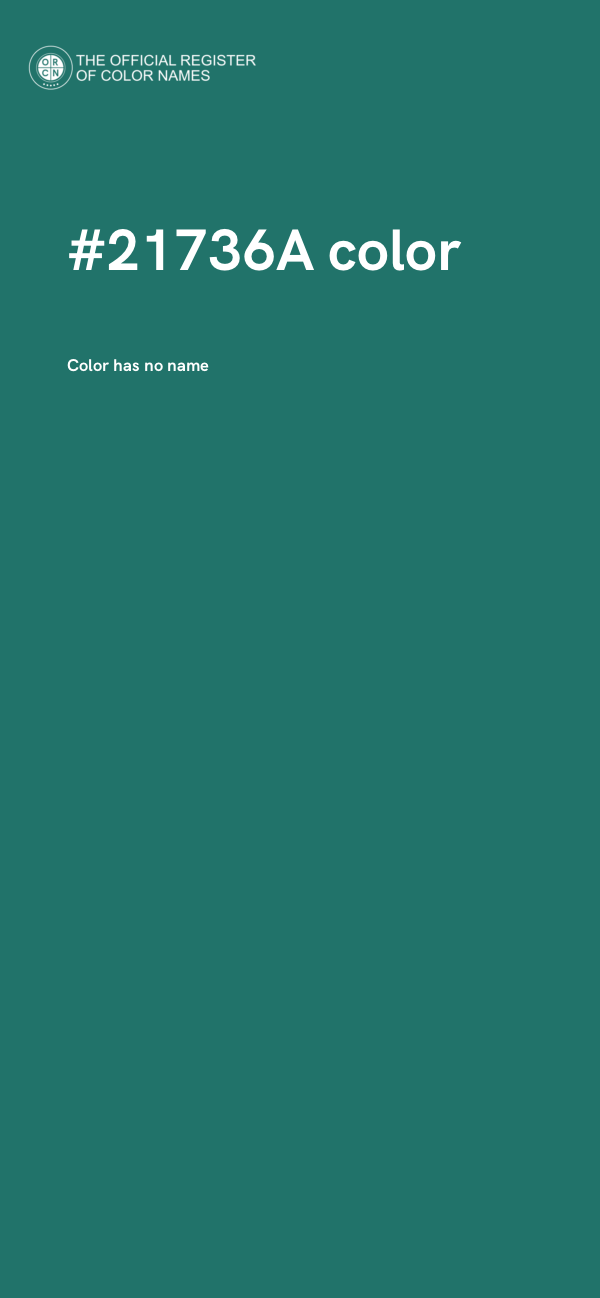 #21736A color image