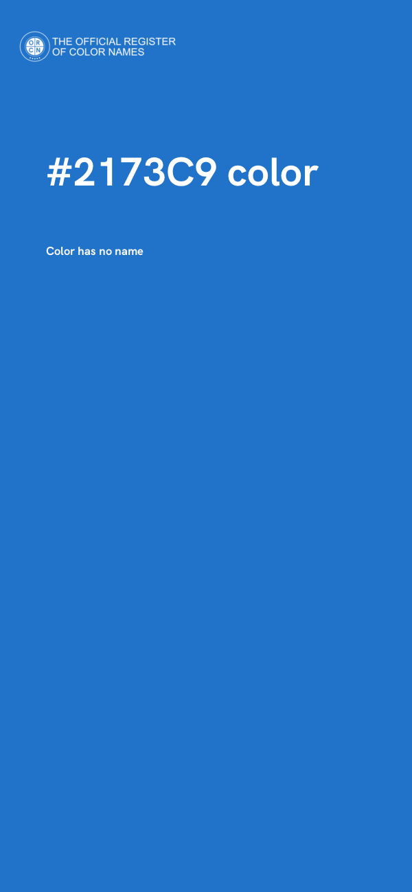 #2173C9 color image
