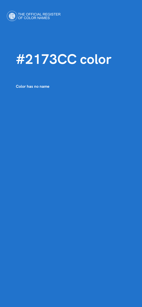 #2173CC color image