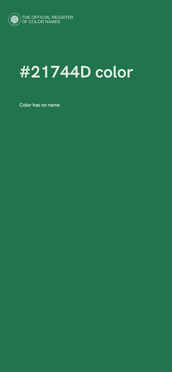 #21744D color image