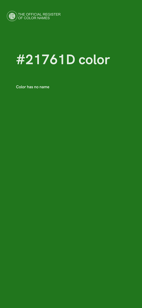 #21761D color image