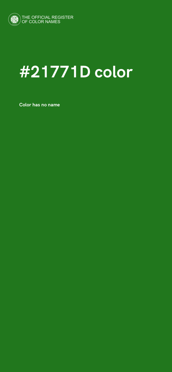 #21771D color image
