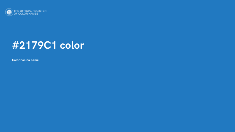 #2179C1 color image