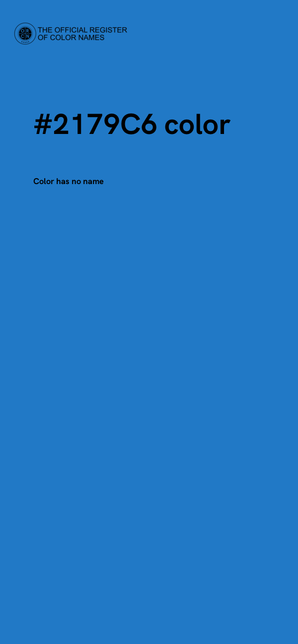 #2179C6 color image