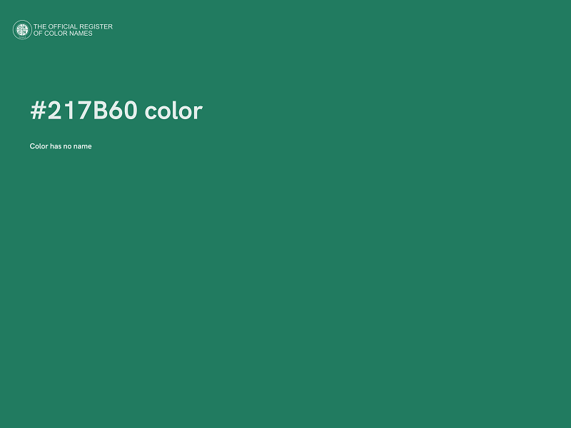 #217B60 color image
