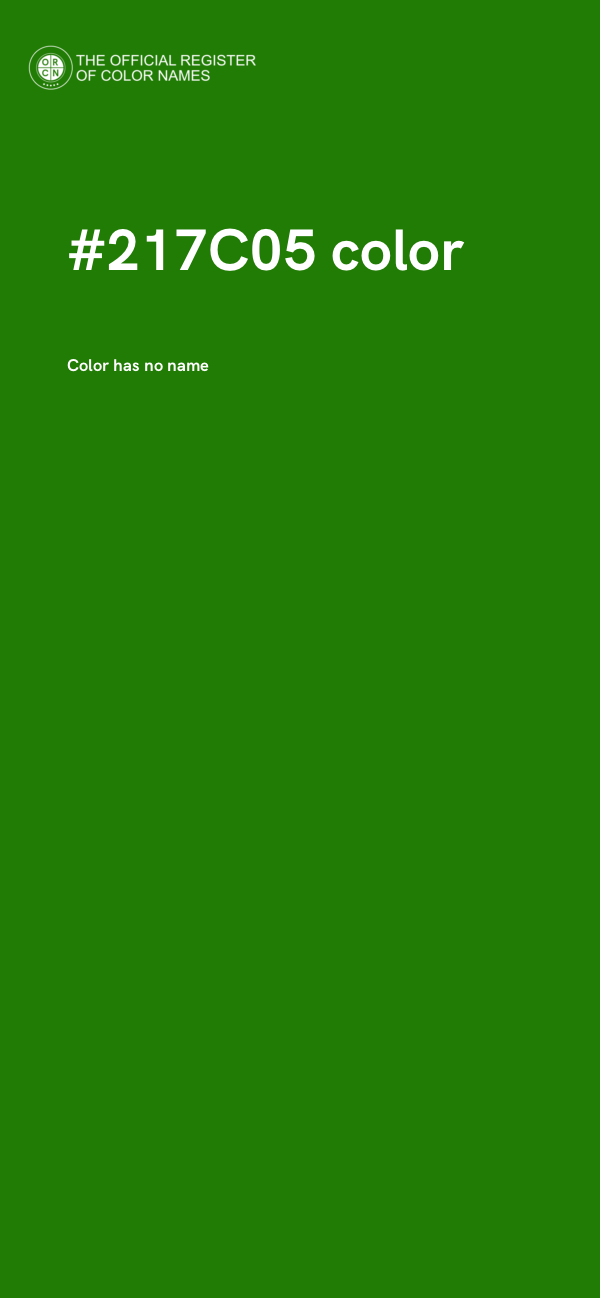 #217C05 color image