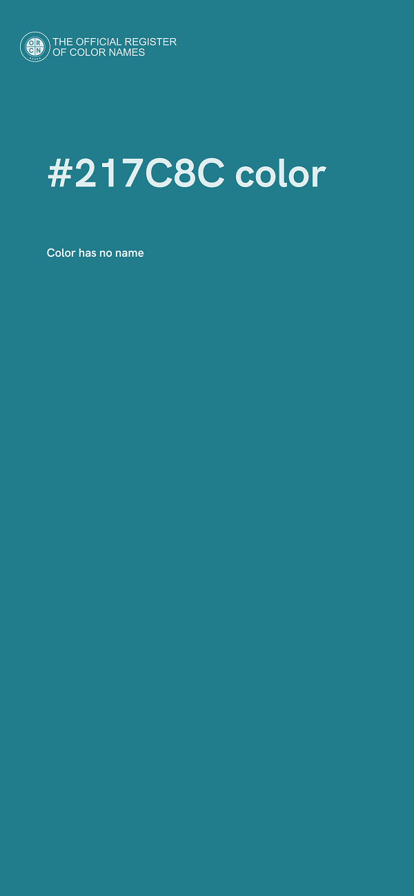 #217C8C color image