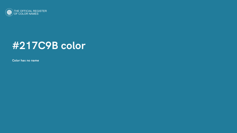 #217C9B color image