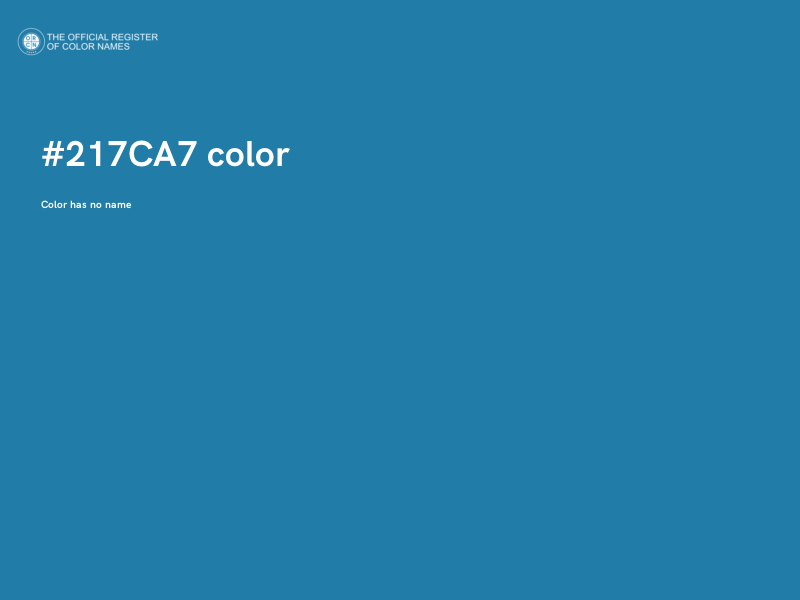 #217CA7 color image