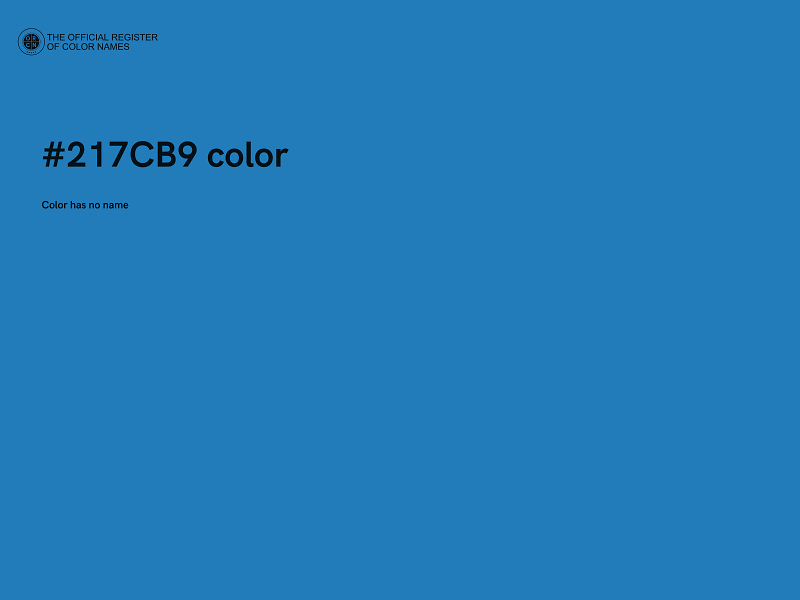 #217CB9 color image