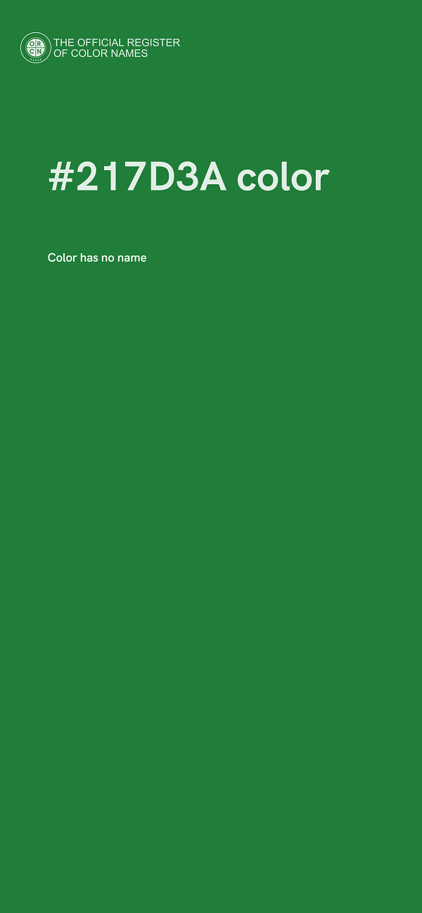 #217D3A color image