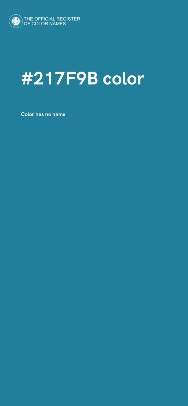 #217F9B color image