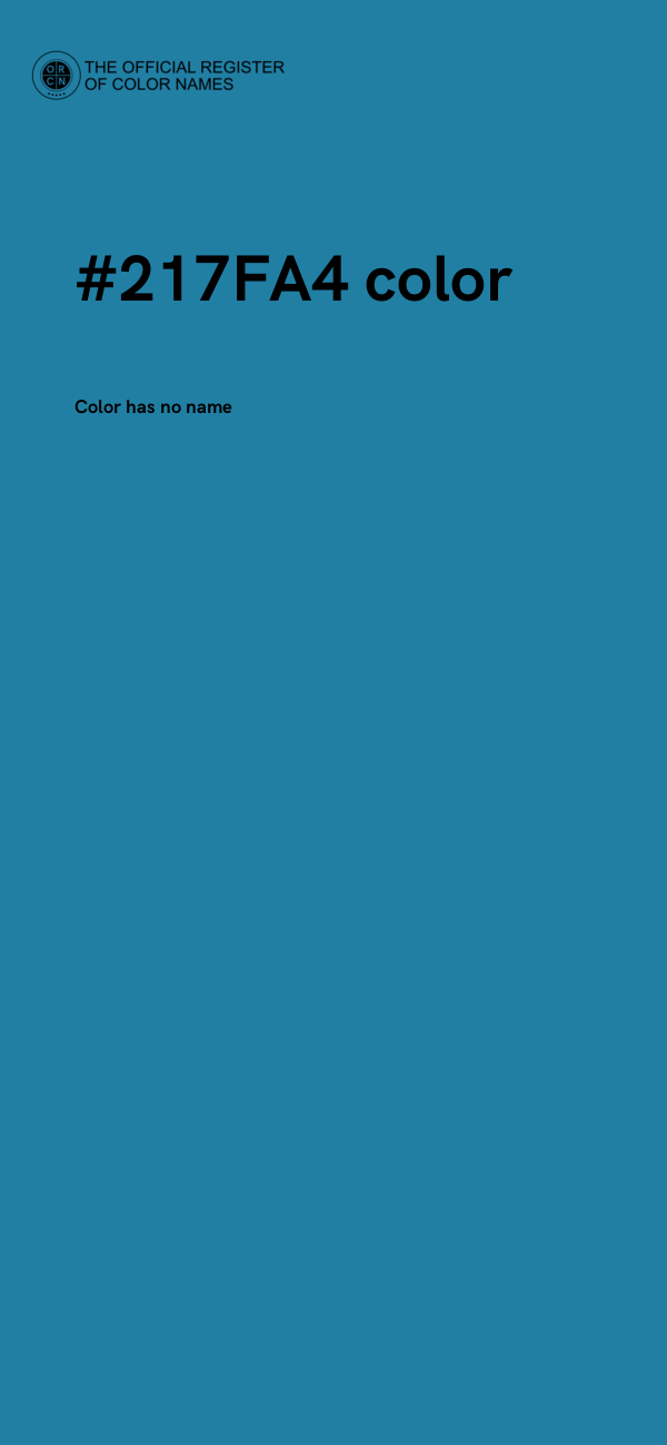 #217FA4 color image
