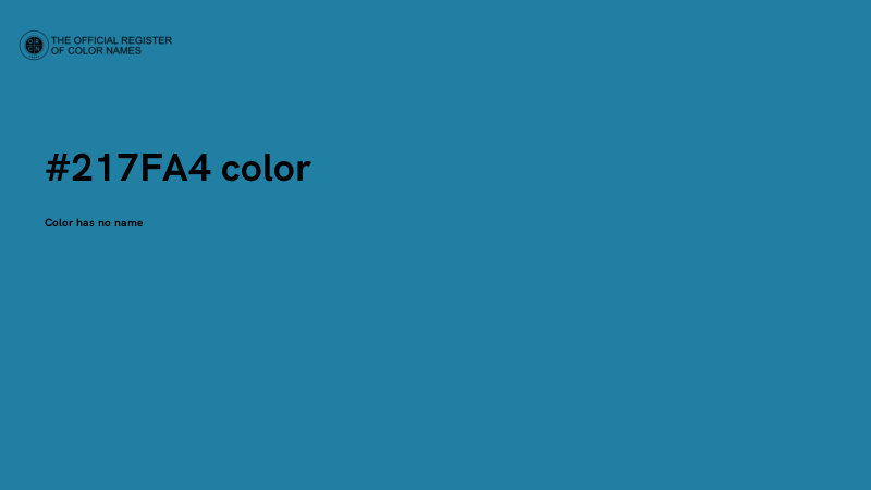 #217FA4 color image
