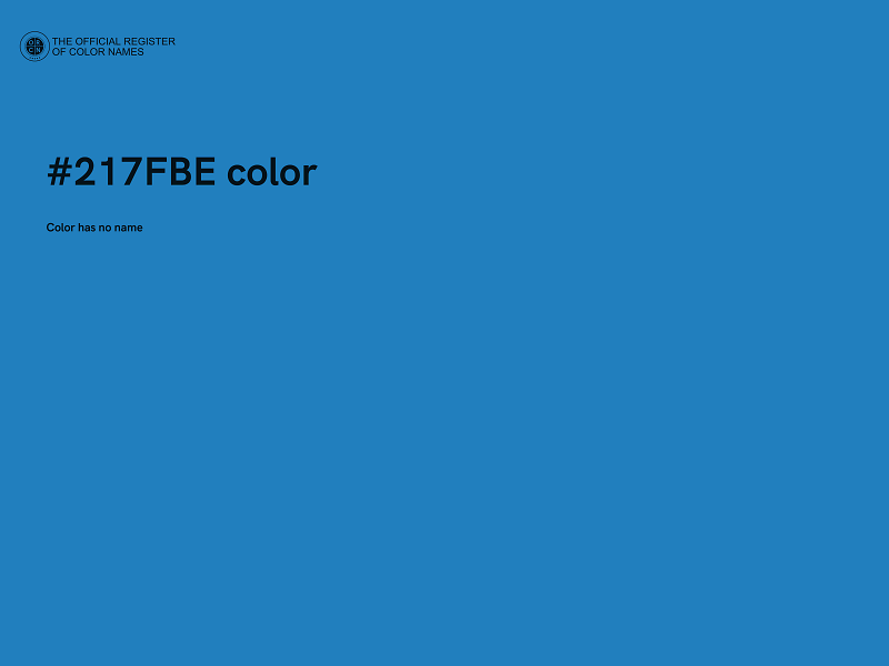 #217FBE color image