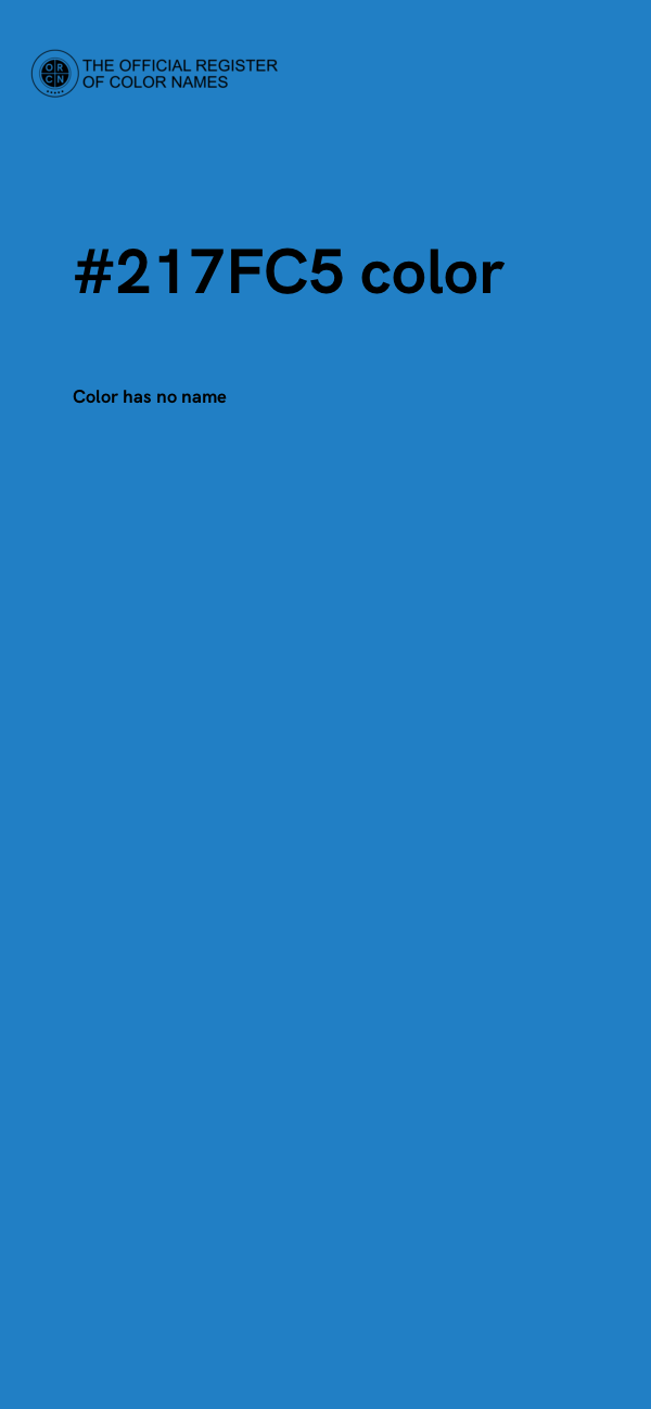 #217FC5 color image