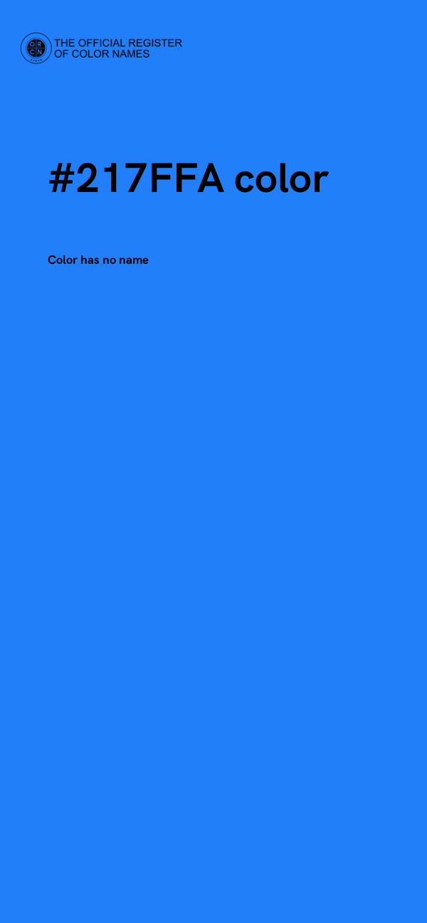 #217FFA color image
