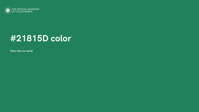 #21815D color image