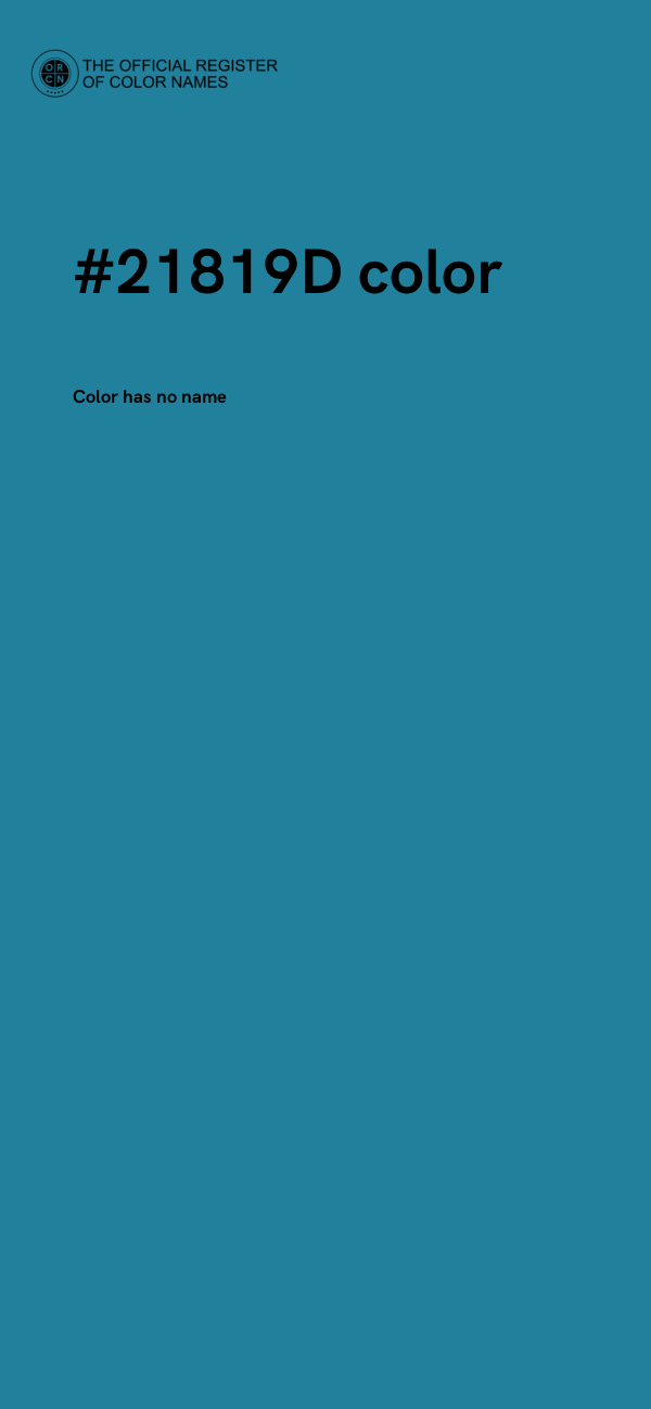 #21819D color image