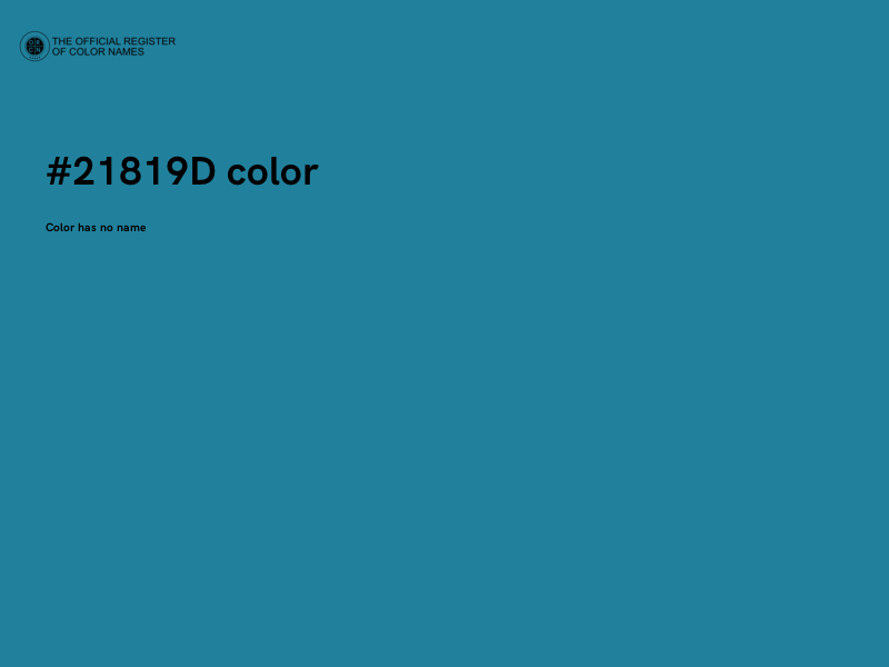 #21819D color image