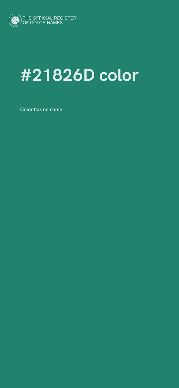#21826D color image
