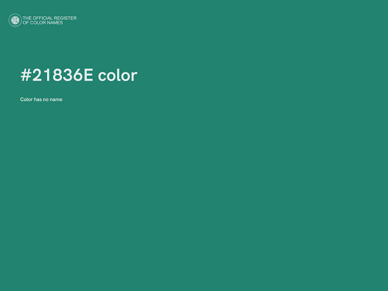 #21836E color image