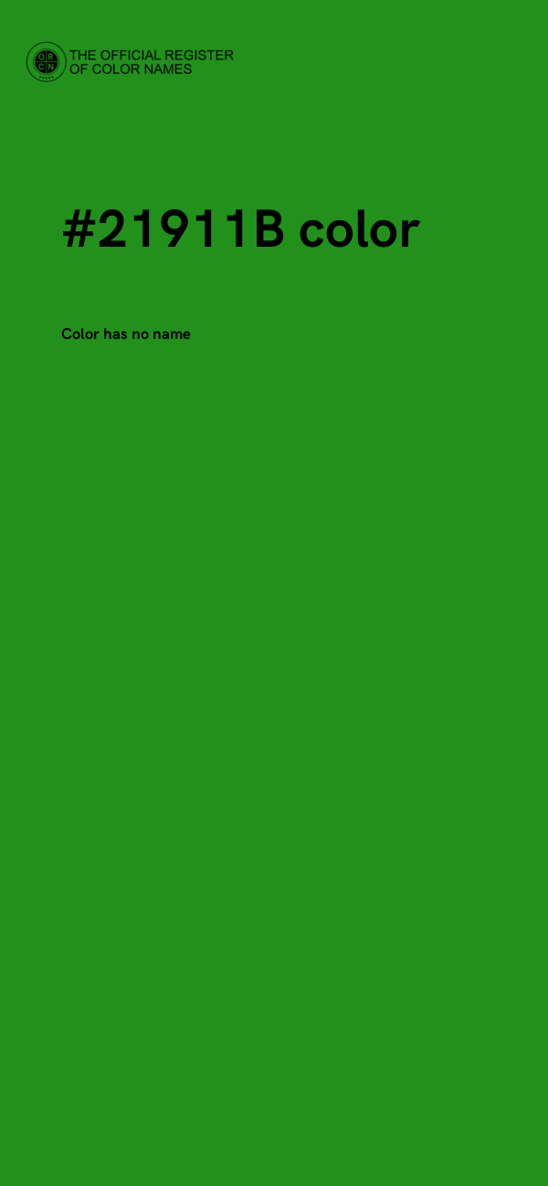 #21911B color image