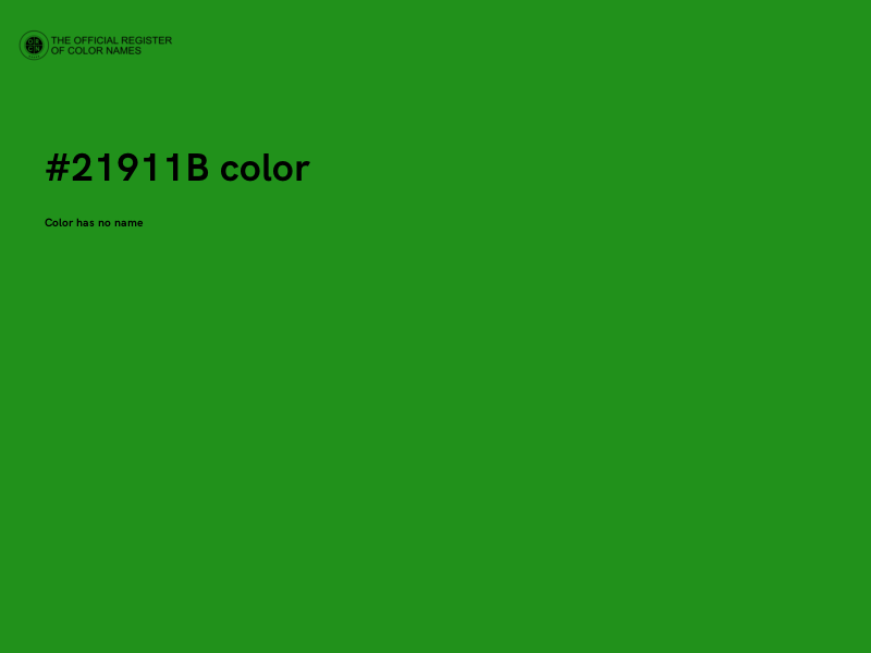 #21911B color image