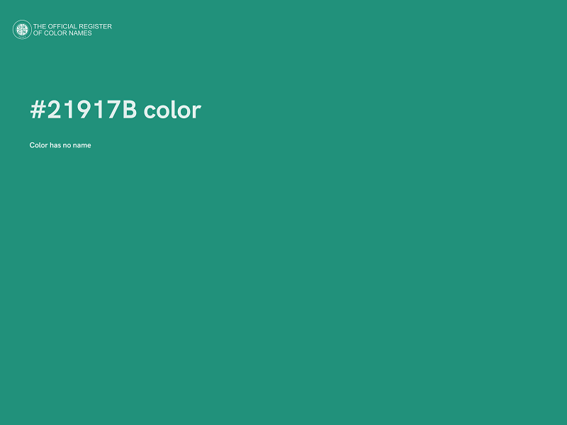 #21917B color image