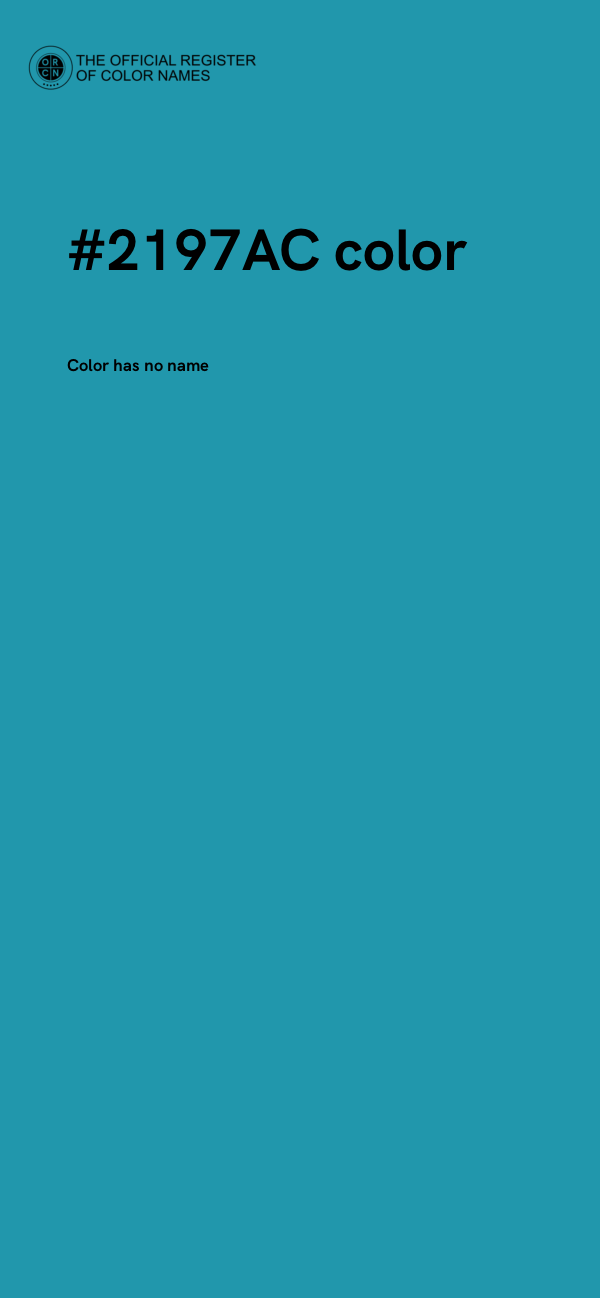 #2197AC color image