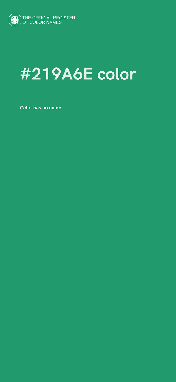 #219A6E color image