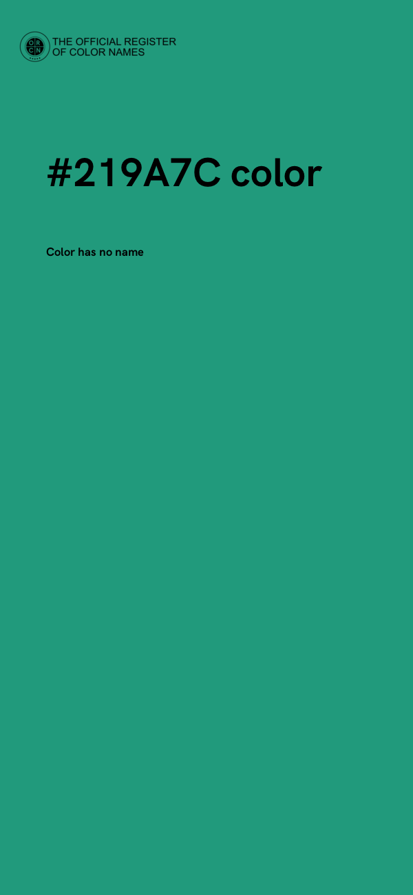 #219A7C color image
