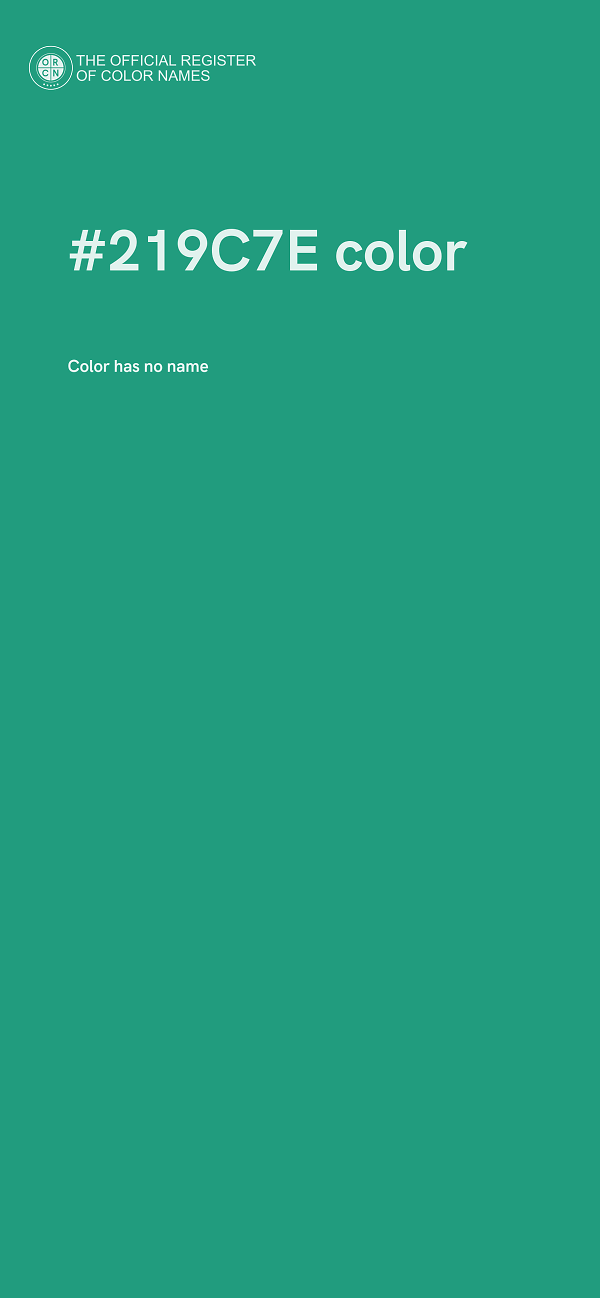 #219C7E color image