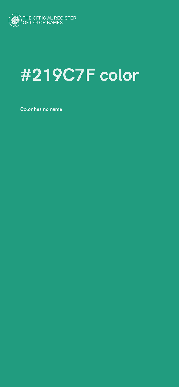 #219C7F color image