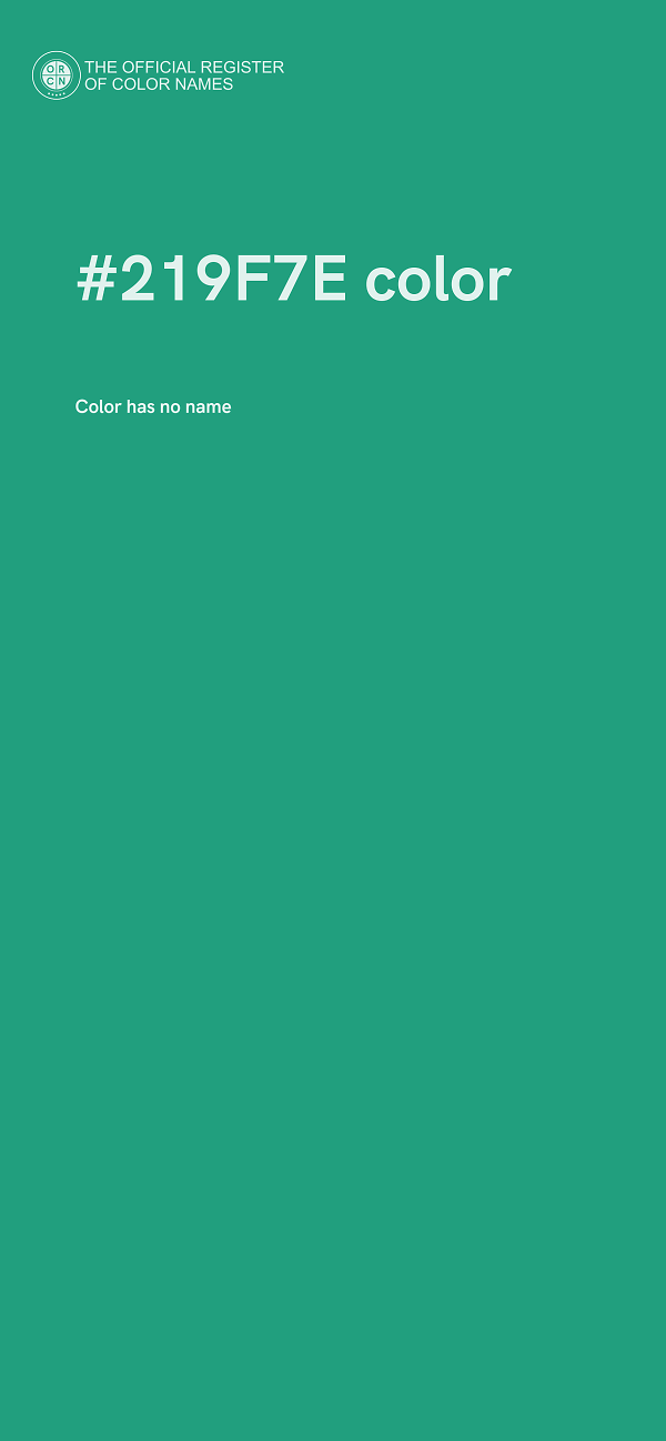 #219F7E color image