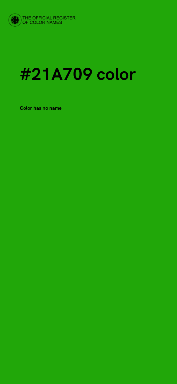 #21A709 color image