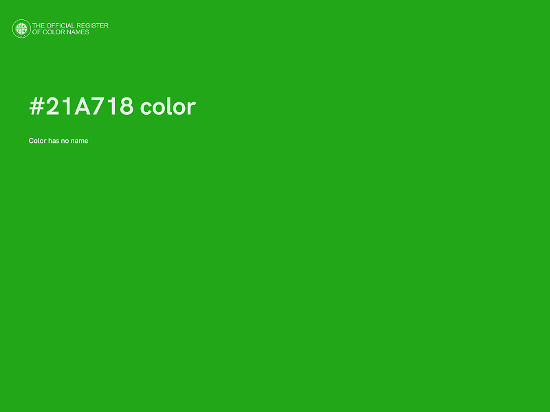 #21A718 color image