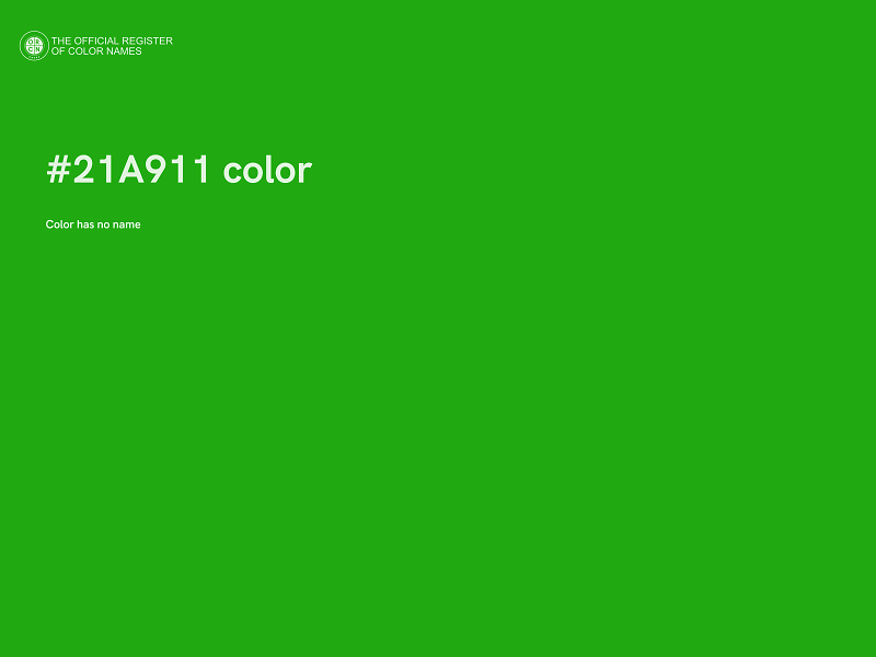 #21A911 color image