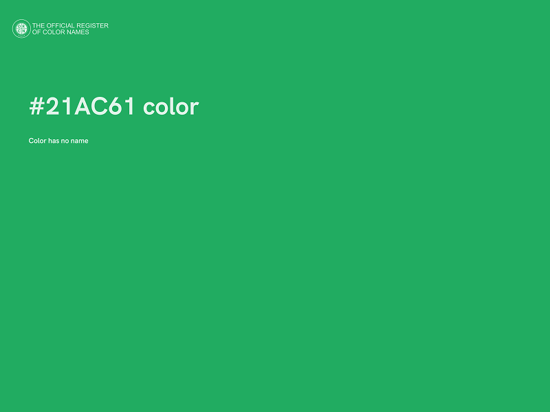 #21AC61 color image