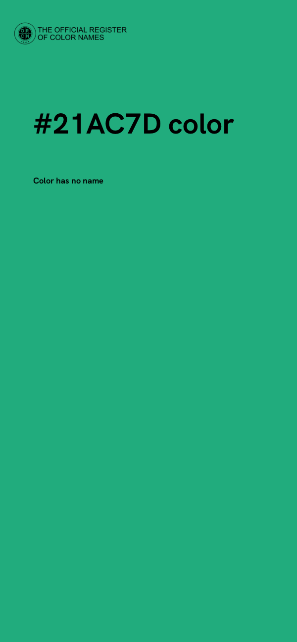 #21AC7D color image