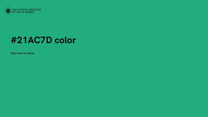 #21AC7D color image