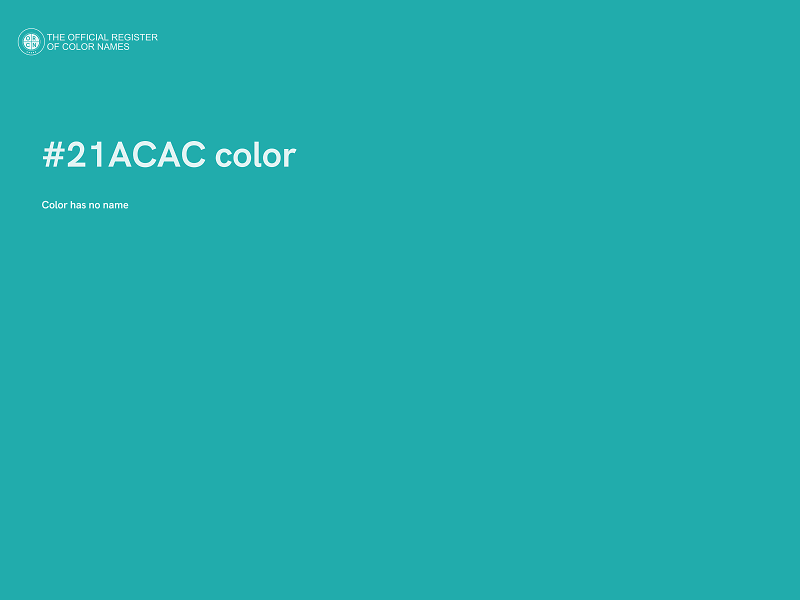 #21ACAC color image