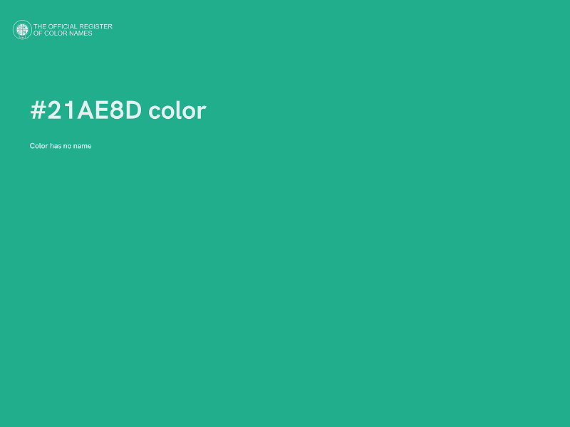 #21AE8D color image