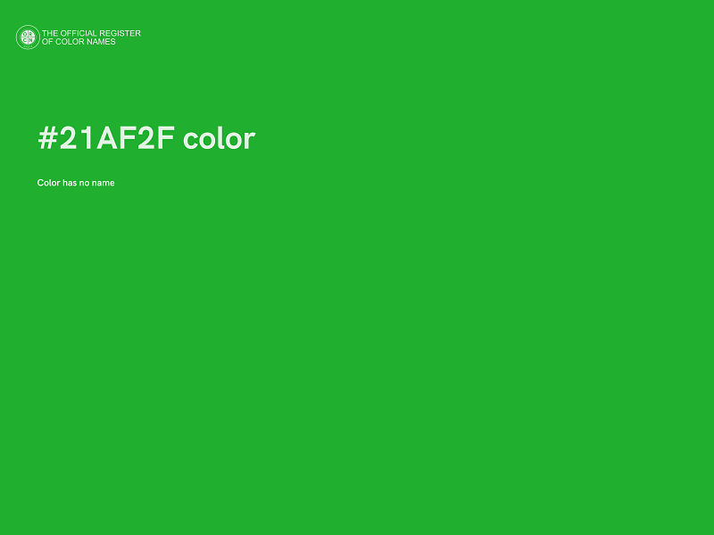 #21AF2F color image