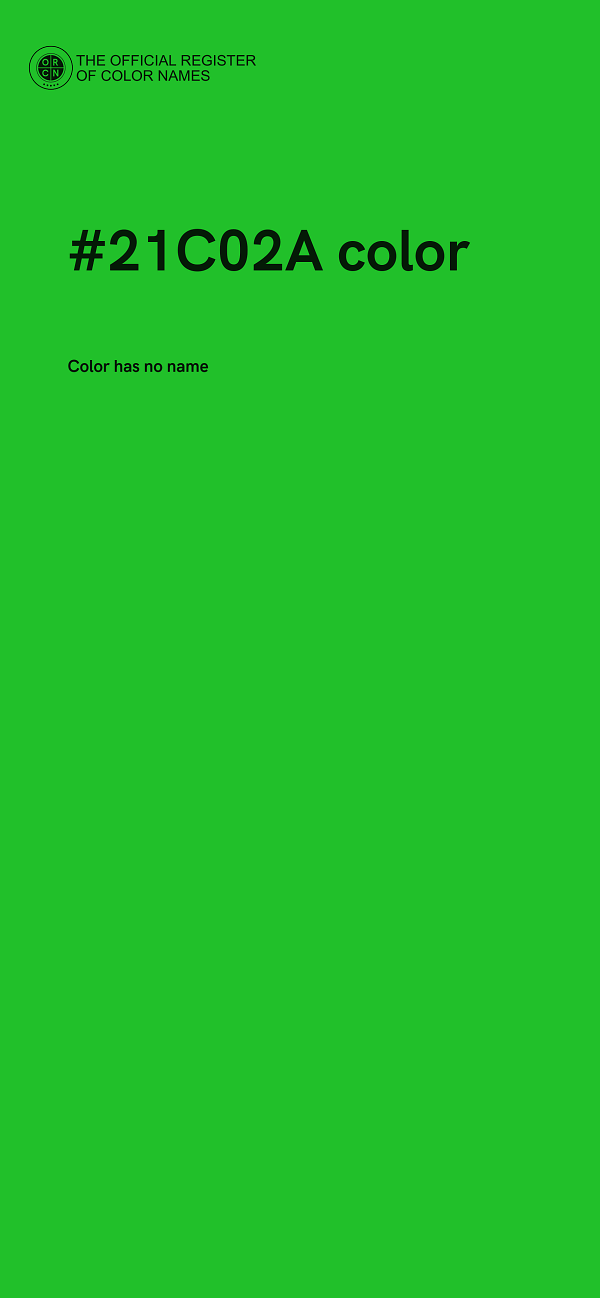 #21C02A color image