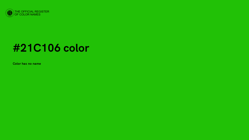 #21C106 color image